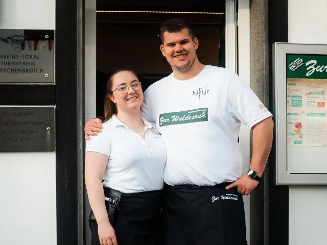 Marcel Oedinger und Anna Hülser
