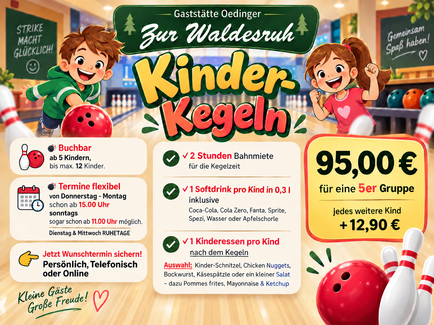2026 Kinder Kegeln Kinderkegeln